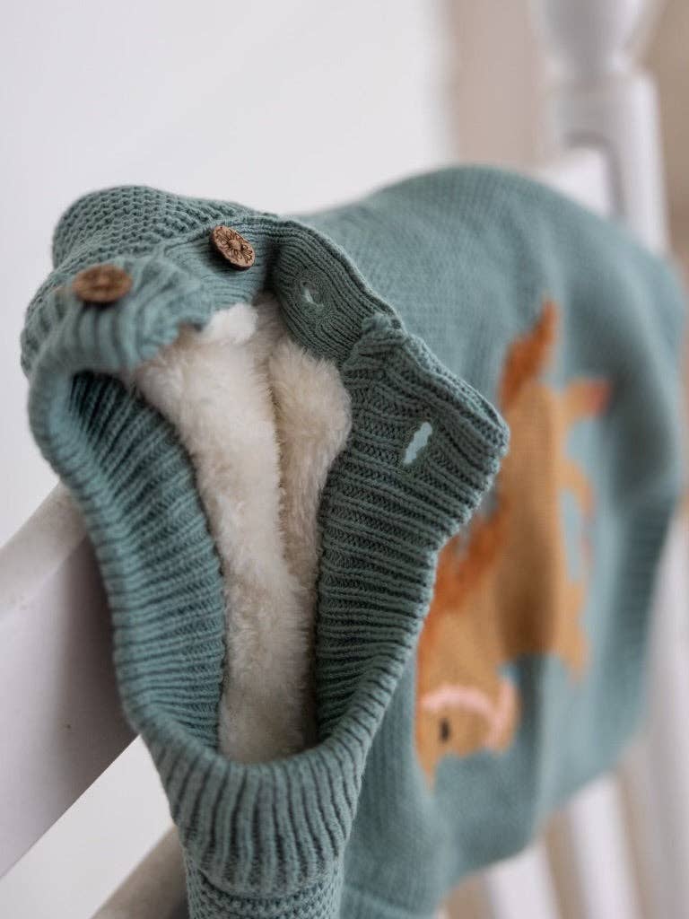 Gwenny Horse Sweater (Seafoam)