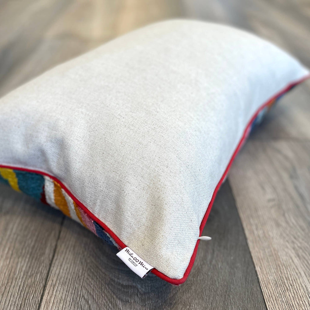 Velvet Ikat Cushion Picasso | Velvet Ikat Pillow Cover