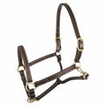 Mathews Leather Halter Contrast Stitching