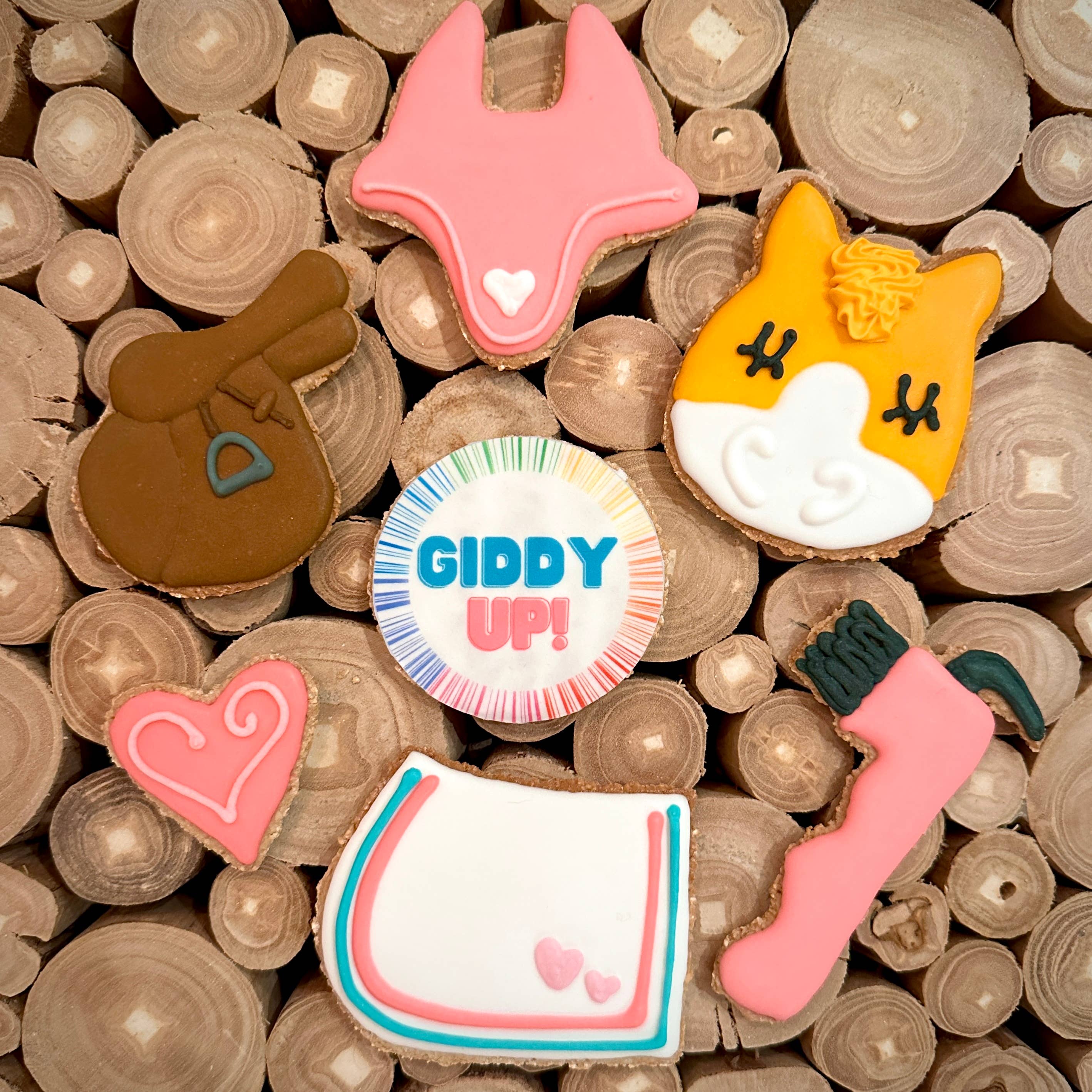 Pony Pals Set Horse Cookie 6 pack