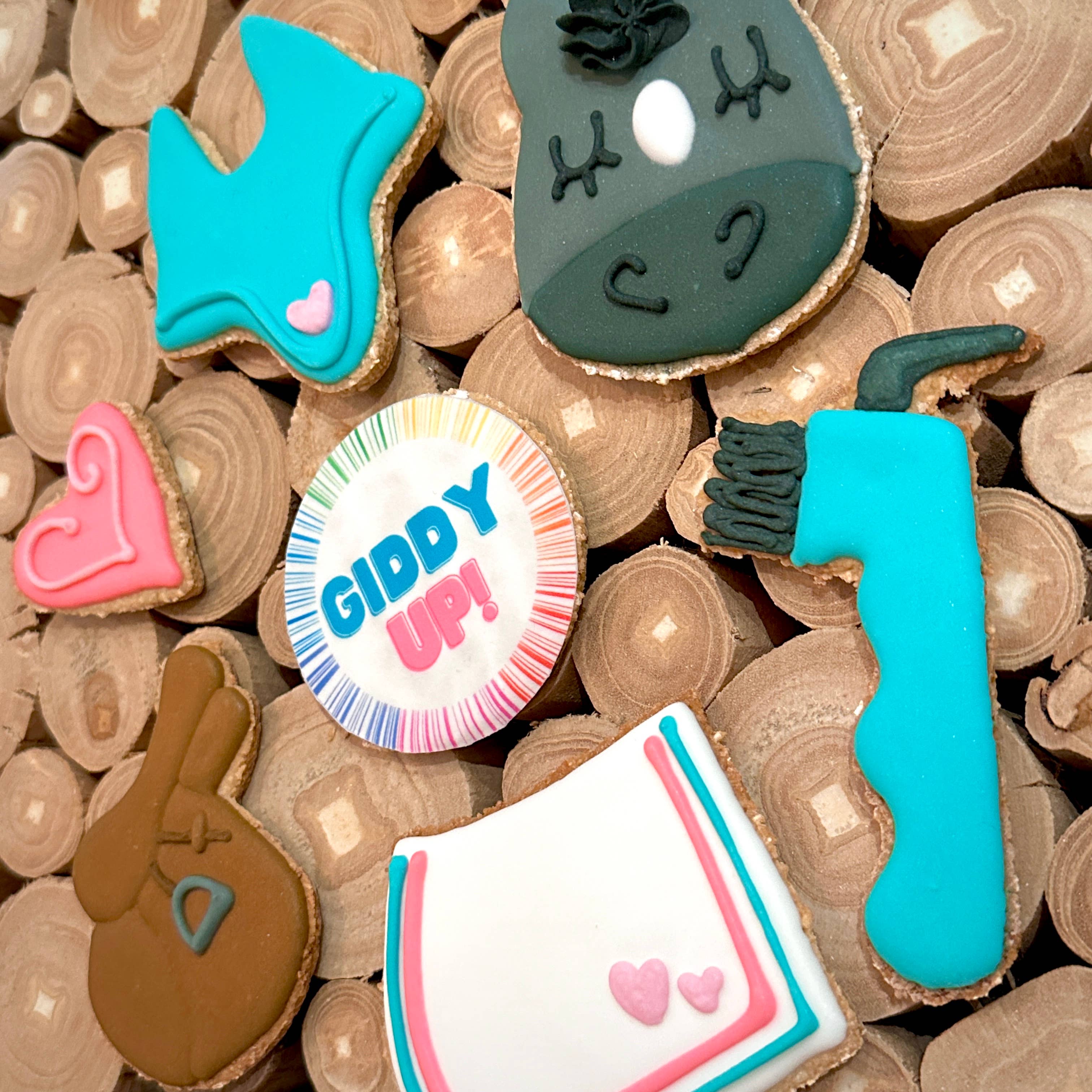 Pony Pals Set Horse Cookie 6 pack