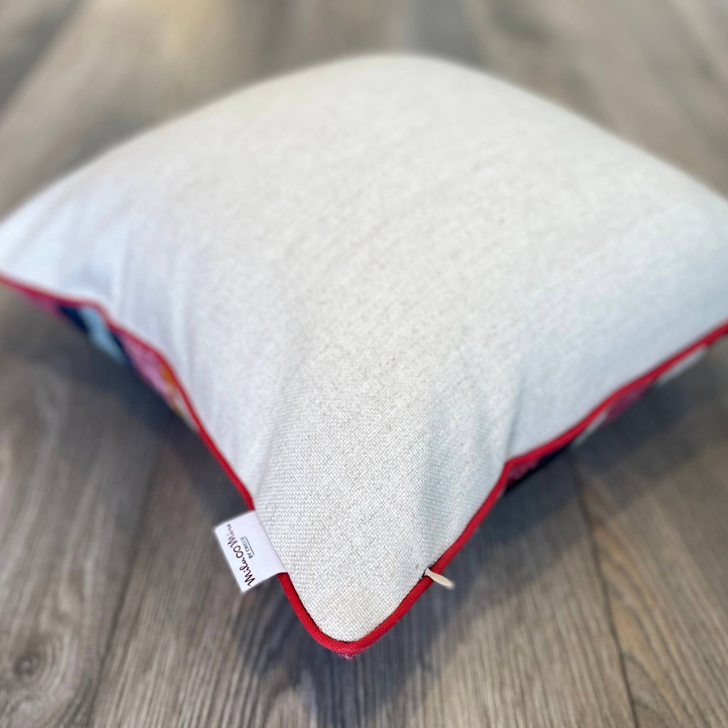 Velvet Ikat Cushion Picasso | Velvet Ikat Pillow Cover