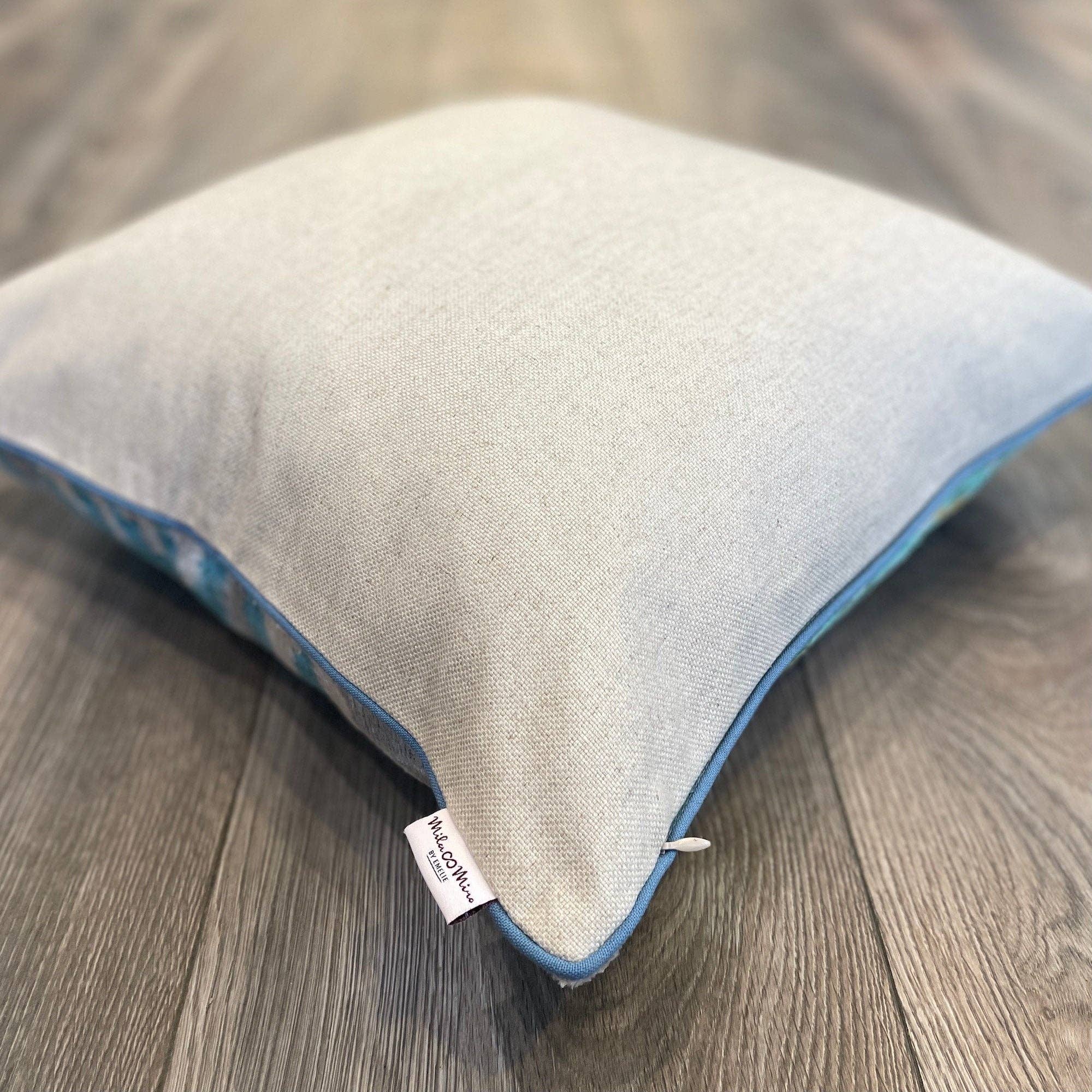 Velvet Ikat Cushion Bliss | Velvet Ikat Pillow Cover