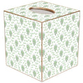TB1201 Sage Provencial Print Tissue Box Cover