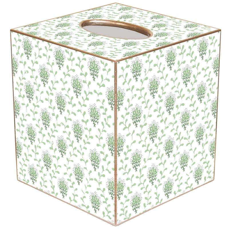 TB1201 Sage Provencial Print Tissue Box Cover
