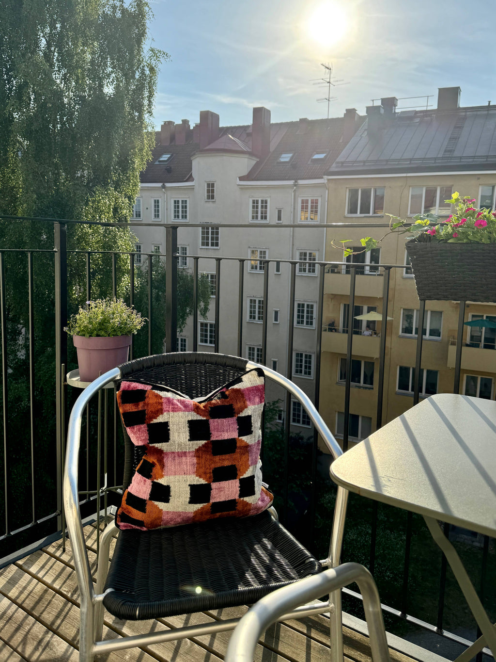 Velvet Ikat Cushion Candy | Velvet Ikat Pillow Cover