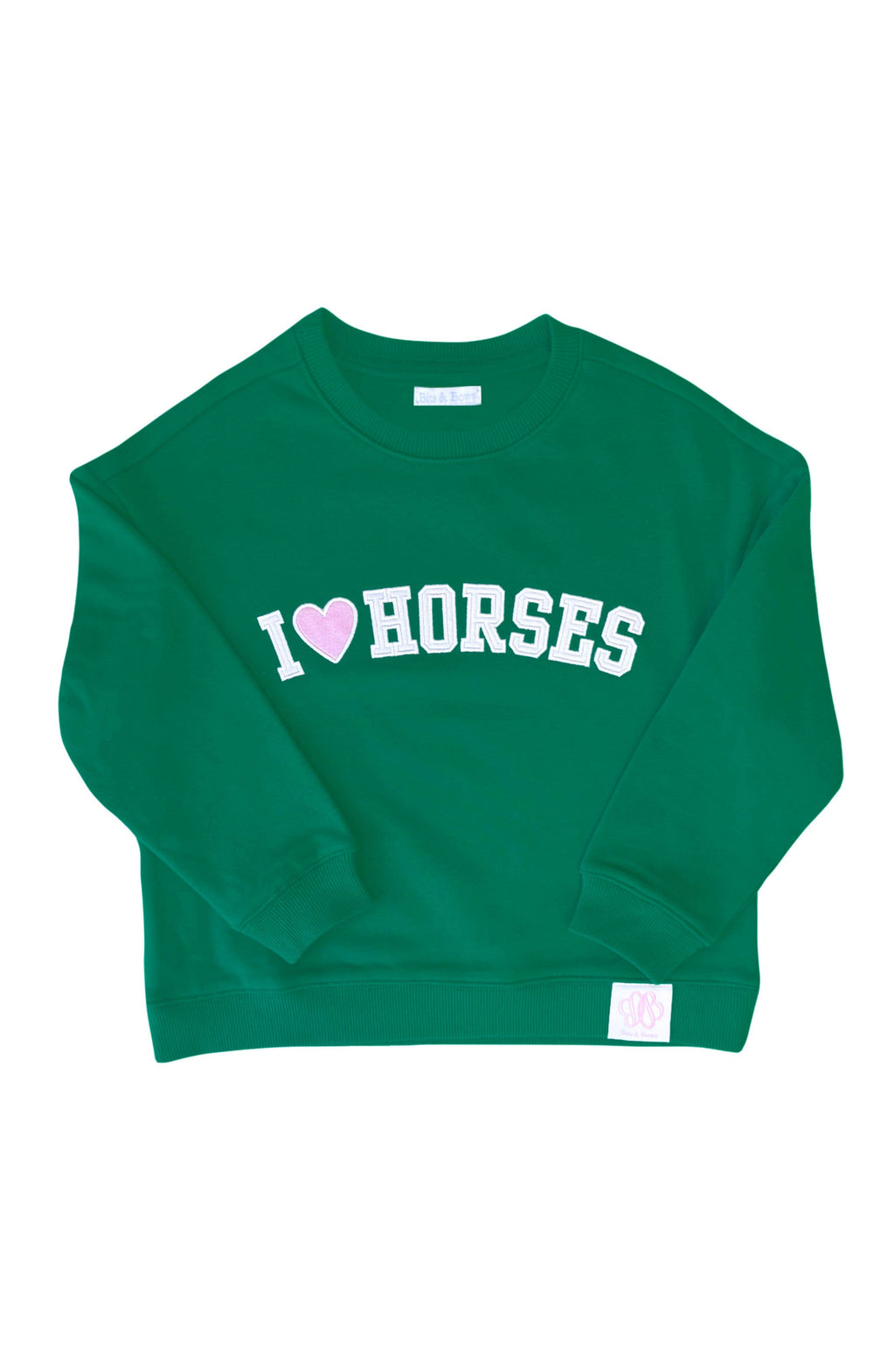 I Heart Horses Sweatshirt (sizes 12m - 10)