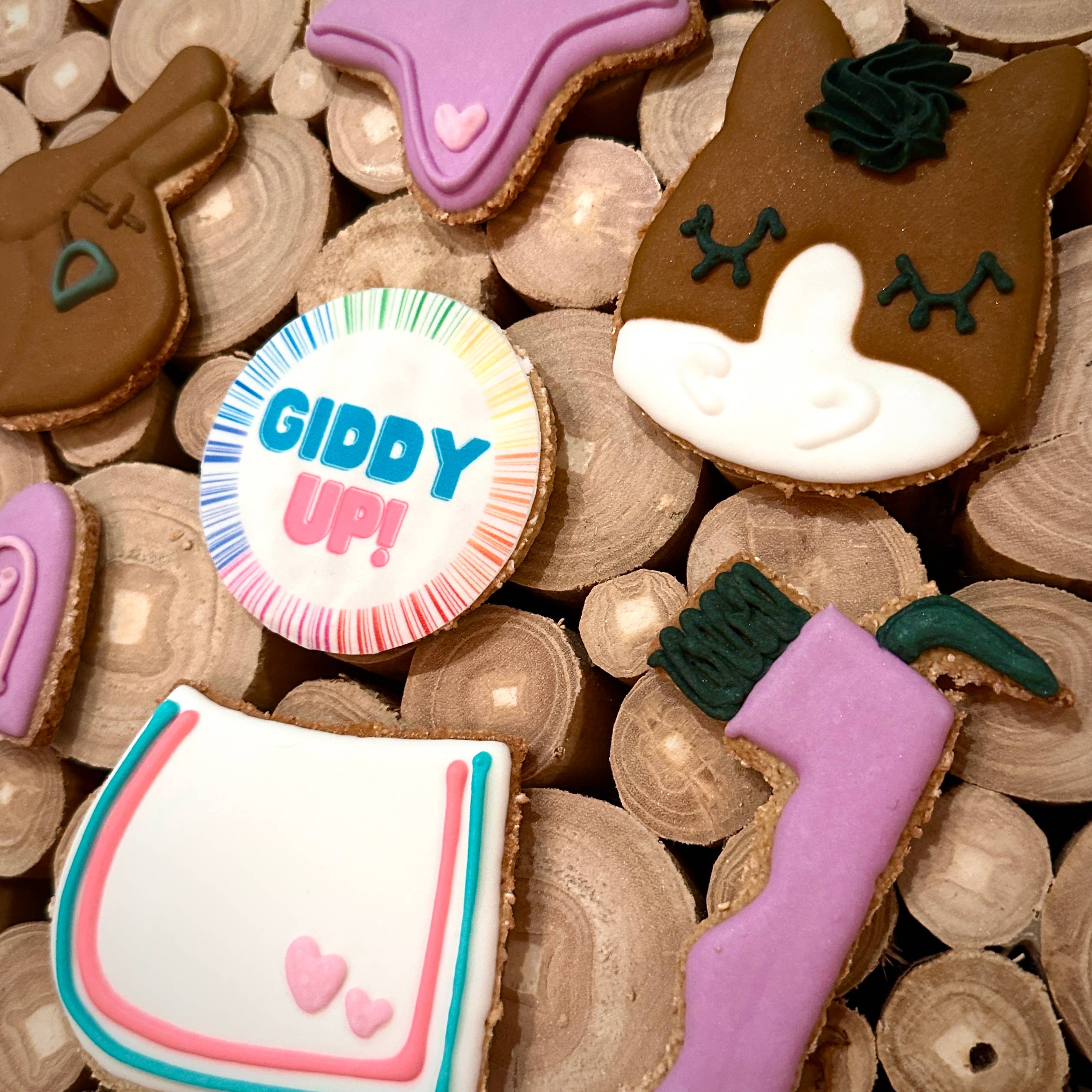 Pony Pals Set Horse Cookie 6 pack